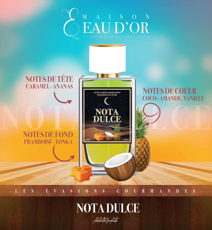 NOTA DOLCE - EAU D’OR - 50 mL