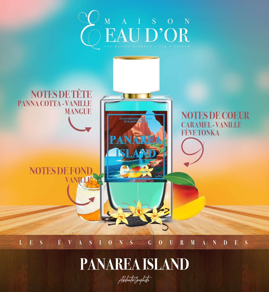 PANAREA ISLAND - EAU D’OR - 50 mL