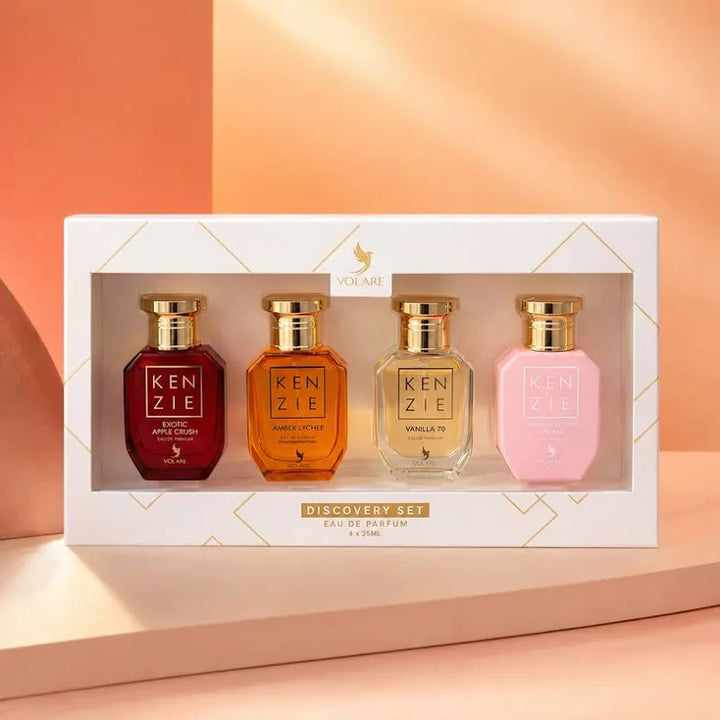 MINI KENZIE DESCOVERY SET 4*25 mL VOLARÉ