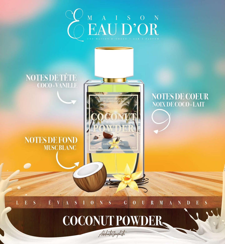 COCONUT POWDER - EAU D’OR - 50 mL