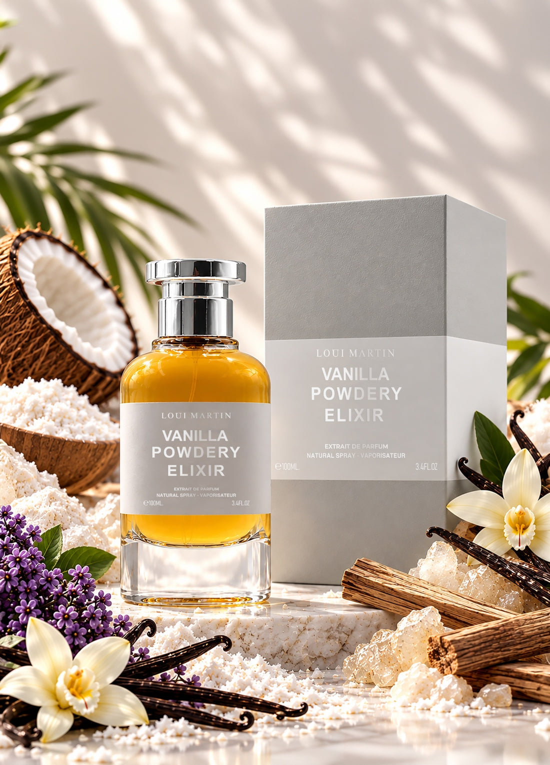 VANILLA POWDERY ELIXIR - LOUIS MARTIN - 100 mL
