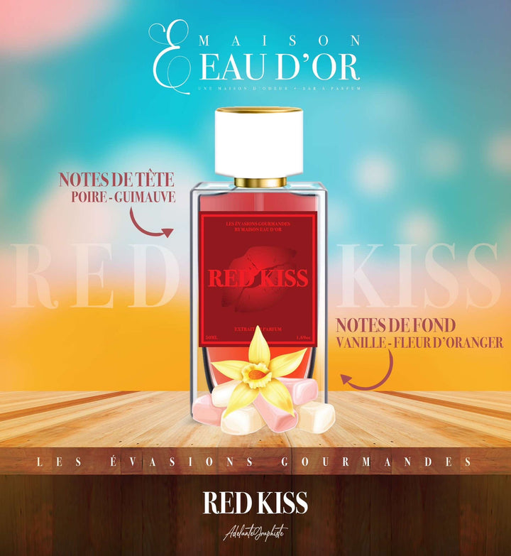 RED KISS - EAU D’OR - 50 mL
