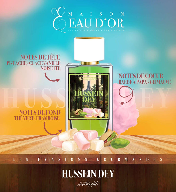 HUSSEIN DEY - EAU D’OR - 50 mL
