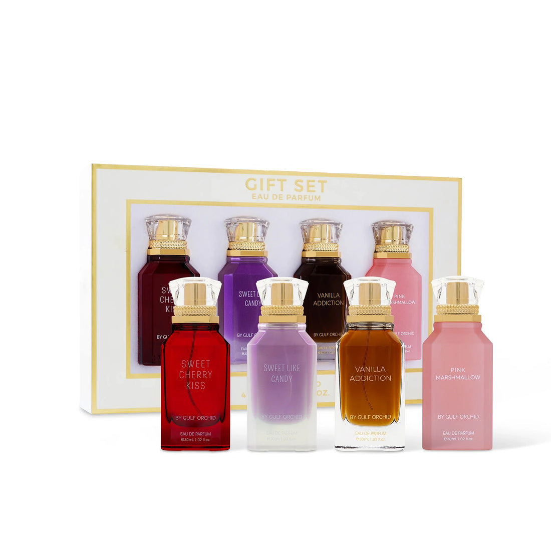 GIFT SET BY GULF ORCHID 4*30 mL EAU DE PARFUM