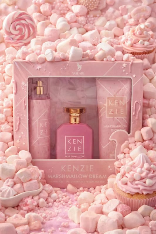 KENZIE MARSHMALLOW DREAM COFFRET PARFUM 100 mL + Brume 250 mL + Gel Douche 240 mL