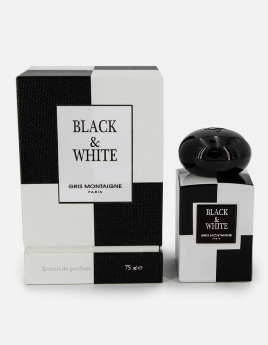 BLACK & WHITE - Gris Montaigne - 75 ML