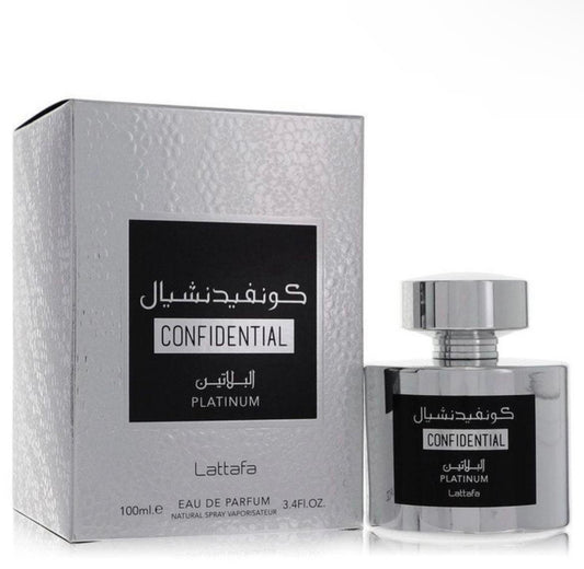 Confidential Platinium - Lattafa - 100 ML